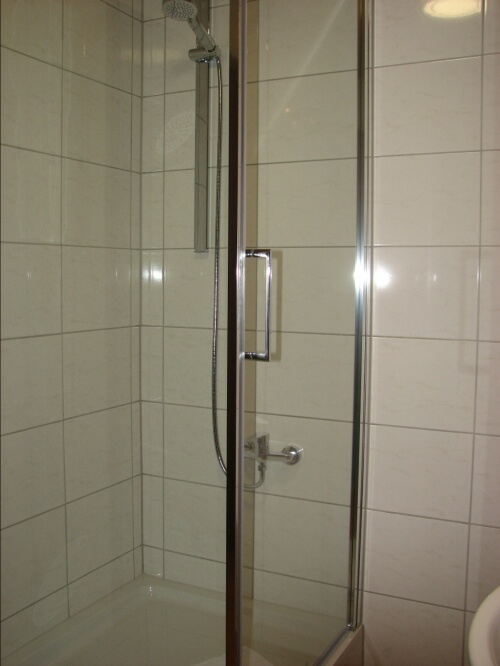 Badezimmer:neu renoviert, große Dusche